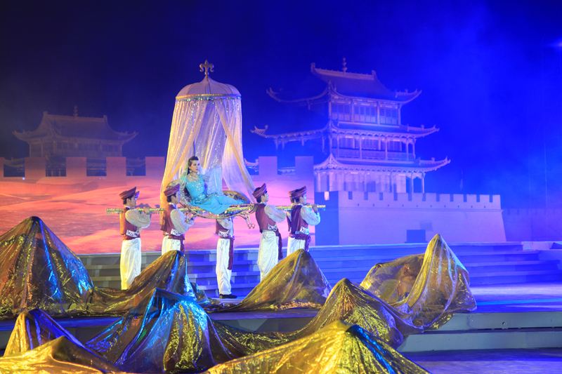 黄家强金志文丝绸之旅嘉峪关演唱会