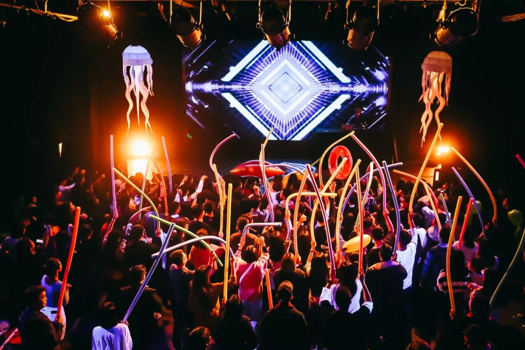 2019成都超模DJ荧光派对