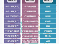 2019广州二沙岛音乐季门票预约入口附演出排期表信息